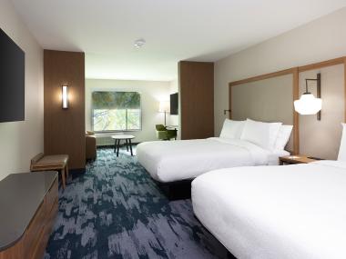 Hotel room in Canton, Georgia