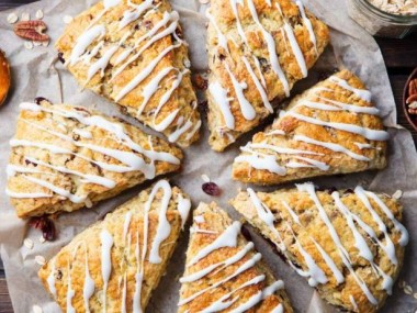 Scones at Rushing Trading Company in Sugar Hill, Georgia