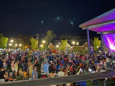 Concert at Hardy Family Automotive Amphitheater in Powder Springs, Georgia