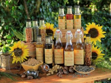 Pecan oil and more from Oliver Farm near Pitts, Georgia