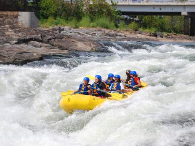 Rafting on the Chattahoochee River with Whitewater Express