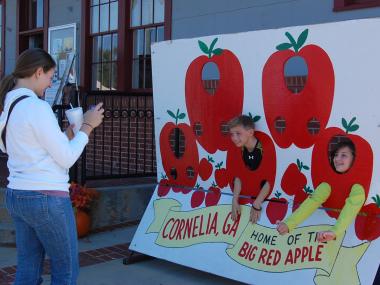 Big Red Apple Festival in Cornelia, Georgia