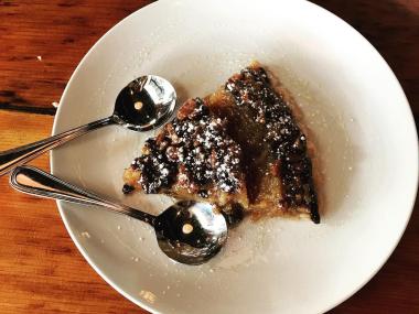 Chocolate Bourbon Pecan Pie in Savannah