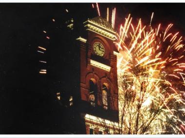 Fireworks in Buchanan, Georgia