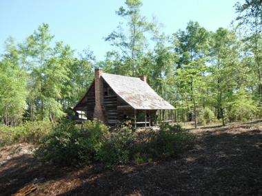 Cooper-Conner House in the Montgomery County Historic Village in Mount Vernon, Georgia