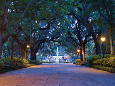 Forsyth Park in Savannah, Georgia