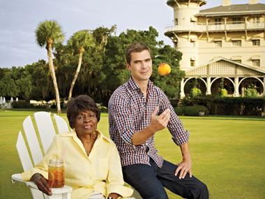 Mama Louise Hudson and Hugh Acheson