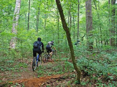 Mountain Bike Trails at Hard Labor Creek State Park in Rutledge
