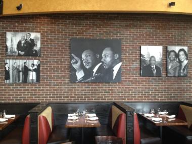 Civil rights photography at Paschal's Restaurant in Atlanta, Georgia