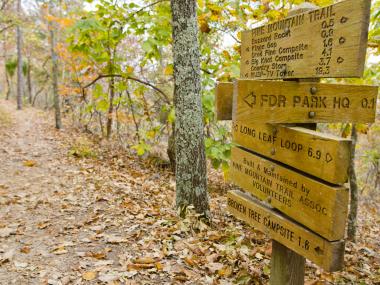 Pine Mountain Trail in Pine Mountain, Georgia