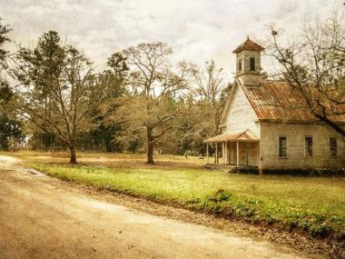Powelton Methodist Church near Crawfordville, Georgia