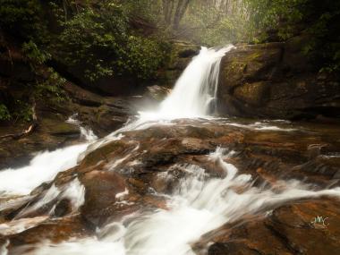 Raven Cliff Falls near Helen, Georgia