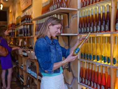 Shopping at the Savannah Bee Company in Savannah, Georgia