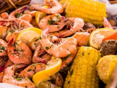 Shrimp on Little St. Simons Island