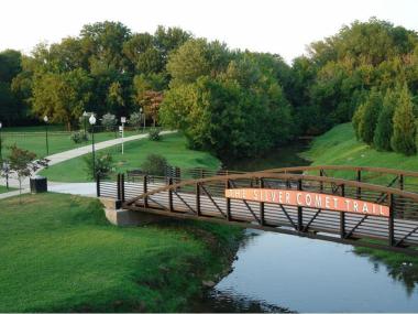 The Silver Comet Trail in Rockmart, Georgia