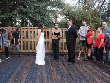 Plan your Walking Dead-themed wedding in downtown Senoia, Georgia.