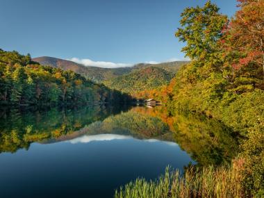 View of Blood Mountain from Vogel State Park