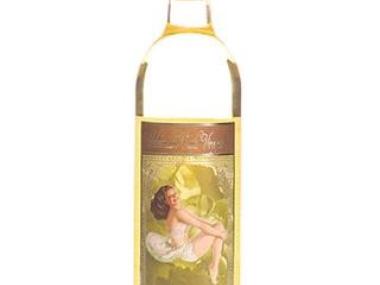 Peach wine from Watermelon Creek Vineyard in Glennville, Georgia