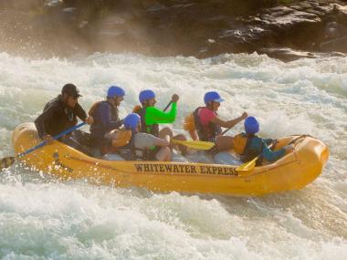 Whitewater rafting in Columbus