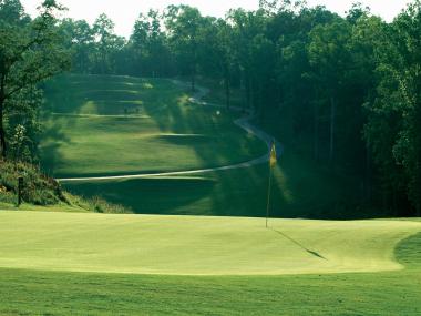 Highland Walk Golf Course at Victoria Bryant State Park in Royston, Georgia