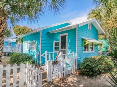 Mermaid Cottages on Tybee Island, Georgia
