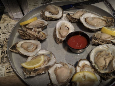 Bernie's Oyster House restaurant on Tybee Island, Georgia