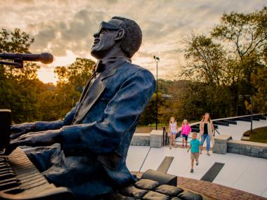 Ray Charles Plaza in Albany, Georgia