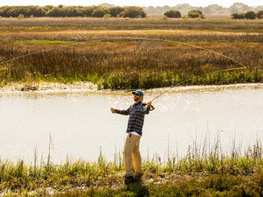 Fly Fishing on Little St. Simons Island, Georgia