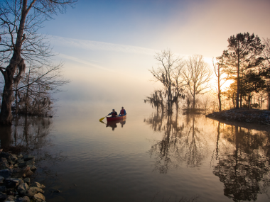 Lake Seminole in Bainbridge, Georgia