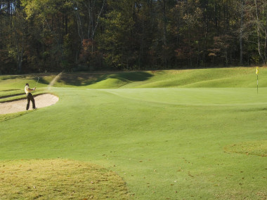 Golfing