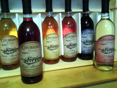 Courson's Winery in Sparta, Georgia