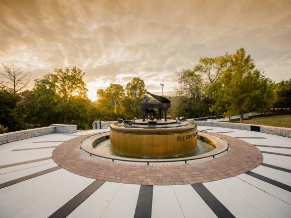 Ray Charles Plaza in Albany, Georgia