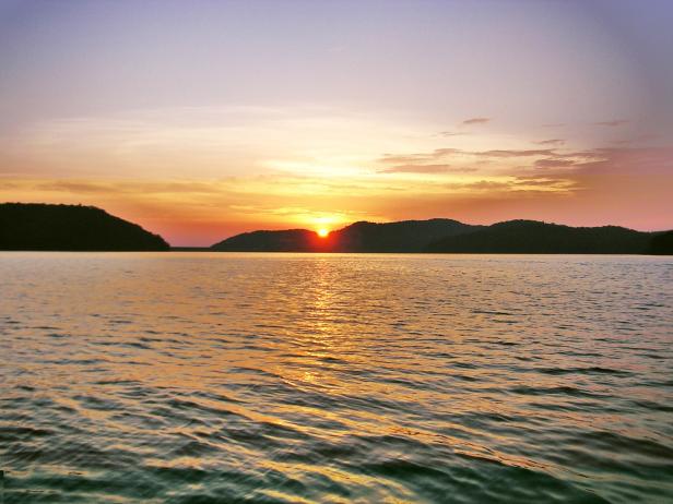 Carters Lake in Ellijay, Georgia