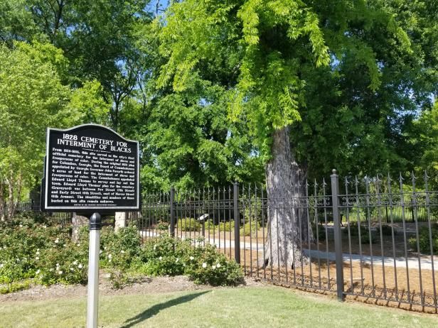 Cemetery for Interment of Blacks in Columbus. Photo by Maria Smith