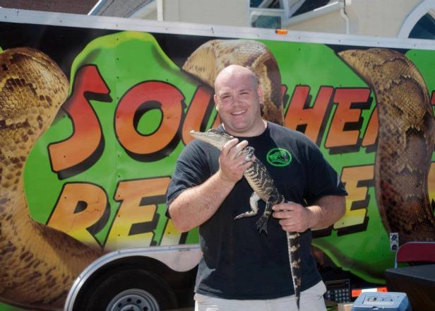 Southeastern Reptile Rescue at SwampFest in Waycross, Georgia