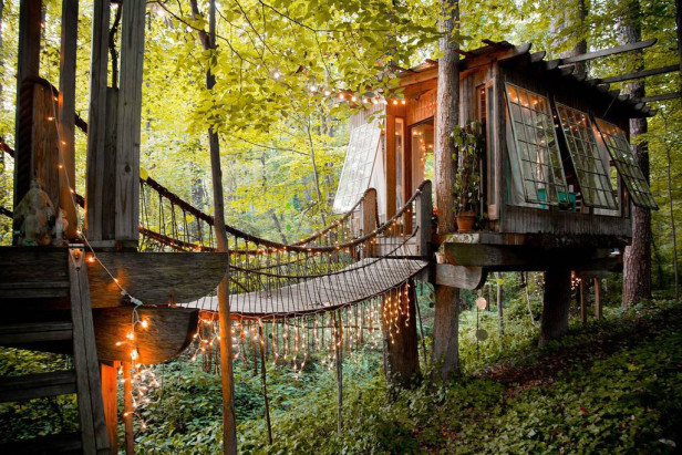 Intown Treehouse in Atlanta's Buckhead neighborhood. Photo by Lindsay Appel