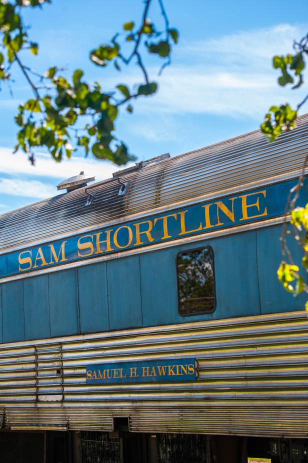 SAM Shortline train in Cordele, Georgia