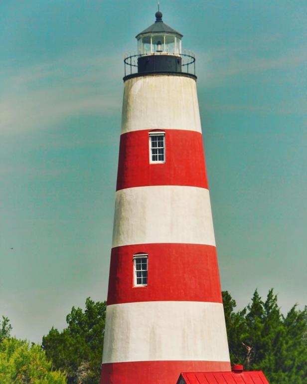 Lighthouse on Sapelo Island, Georgia
