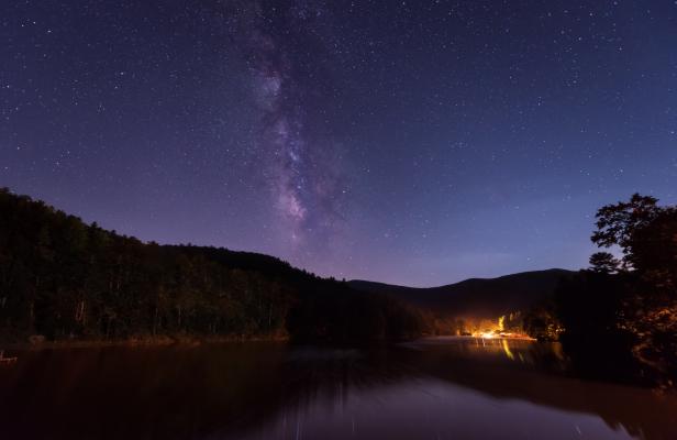 Milky Way at Vogel State Park in Blairsville. Photo by Prashant Naik