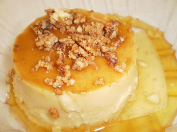 Coconut flan at Savannah Filipino Authentic Cuisine