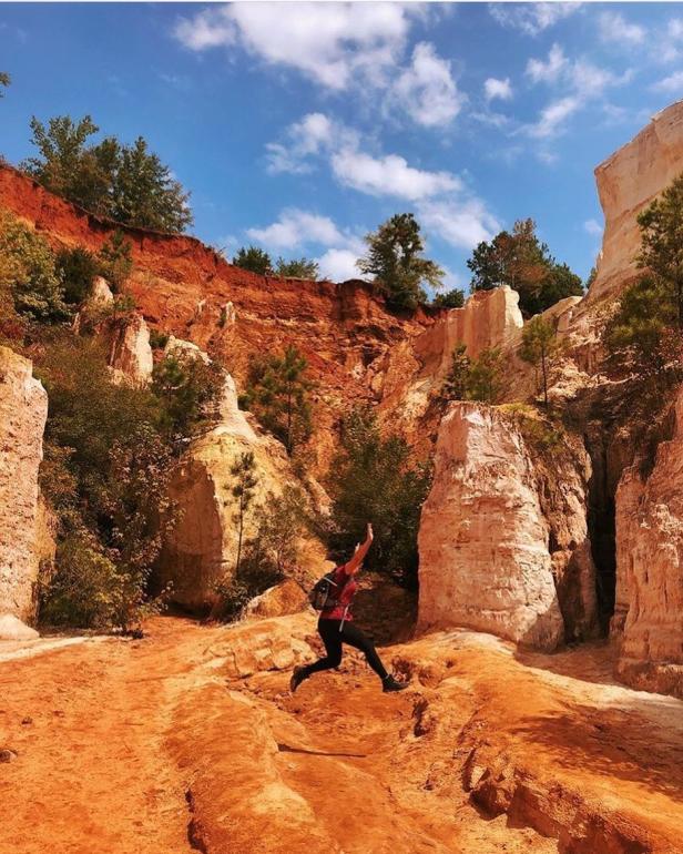 Providence Canyon in Lumpkin, Georgia