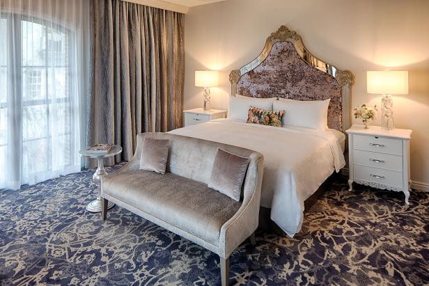 JW Marriott room at Plant Riverside District in Savannah, Georgia
