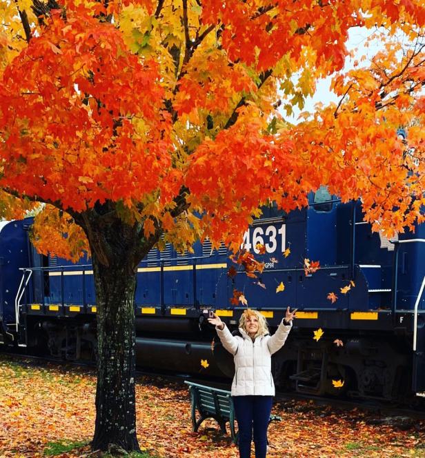 Blue Ridge Scenic Railway in Blue Ridge, Georgia. Photo by @teratown1