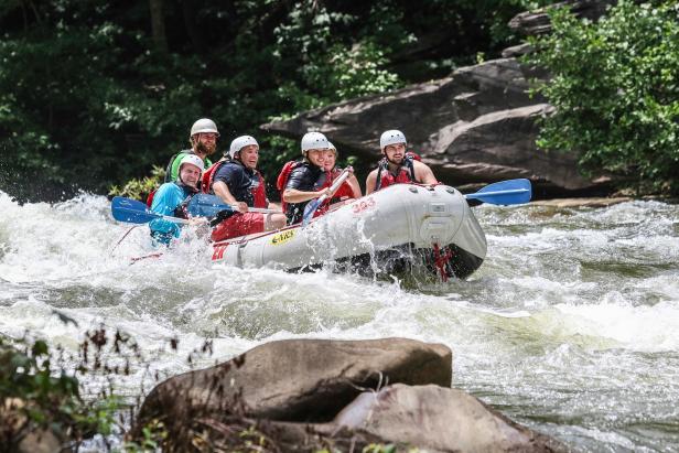 Rafting with Rolling Thunder River Company in McCaysville, Georgia