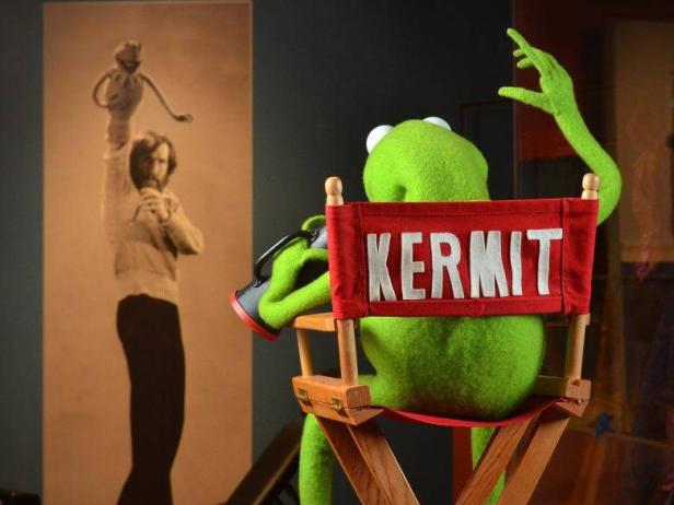 Kermit the Frog and Jim Henson at the Center for Puppetry Arts of Atlanta in Atlanta, Georgia
