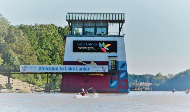 Observation tower at Lake Lanier Olympic Park in Gainesville, Georgia
