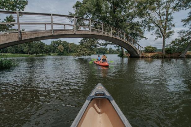 Kayaking at Callaway Resort & Gardens in Pine Mountain, Georgia