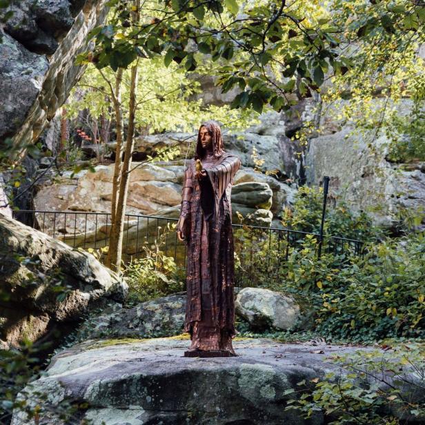 The Maloria sculpture at Rock City Gardens in Lookout Mountain, Georgia