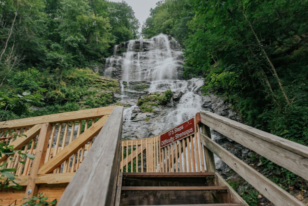 Amicalola Falls in Dawsonville, Georgia
