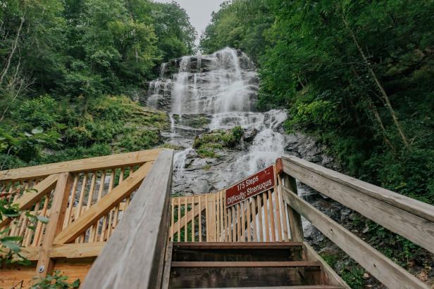 Amicalola Falls in Dawsonville, Georgia